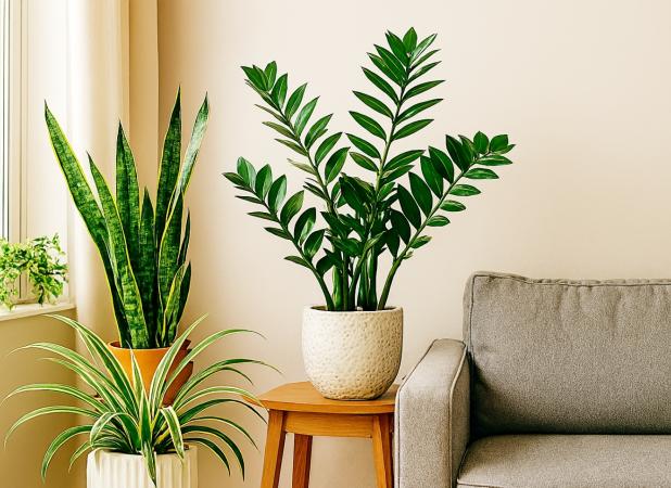 گیاهانی که هیچ وقت نمی میرند! راز همیشه سبز ماندن خانه