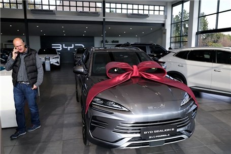 کاهش فروش BYD در ۵ ماه گذشته
