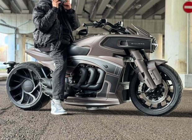 وقتی موتورسیکلت به یک شاهکار هنری تبدیل میشود