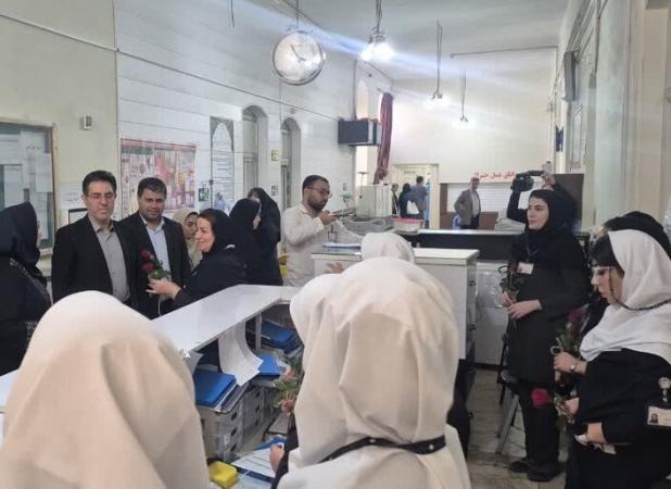 پرستاران بیمارستان فاطمی اردبیل تجلیل شدند