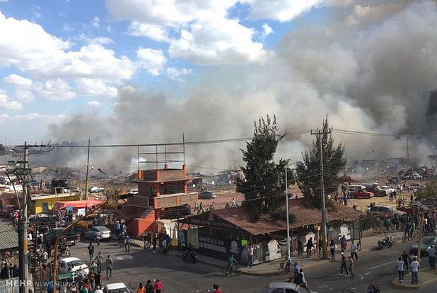 ده‌ها کشته و زخمی بر اثر وقوع انفجار در مکزیک