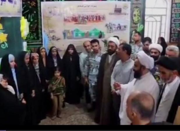 نمایشگاه غدیر در شهر سیراف افتتاح شد
