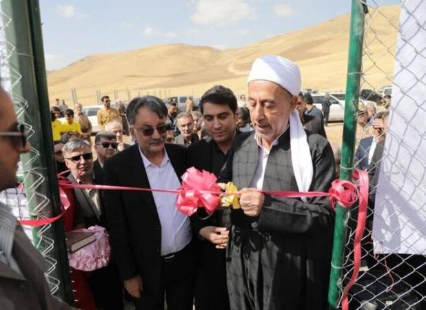 افتتاح همزمان چهار زمین چمن مصنوعی روستایی در سقز
