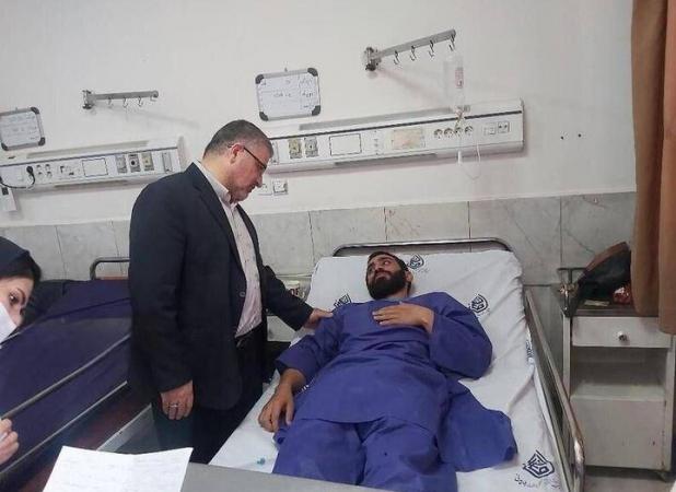 افراد عادی و مراجعین غیرنظامی تعداد زیادی از مجروحان در اوین بودند