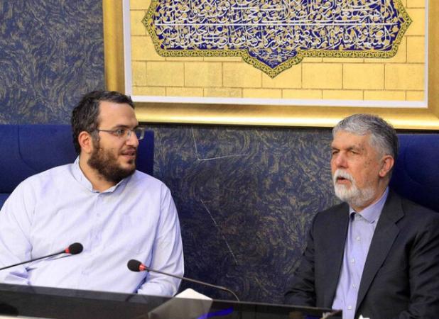 دیدار وزیر فرهنگ و ارشاد اسلامی با رئیس حوزه هنری