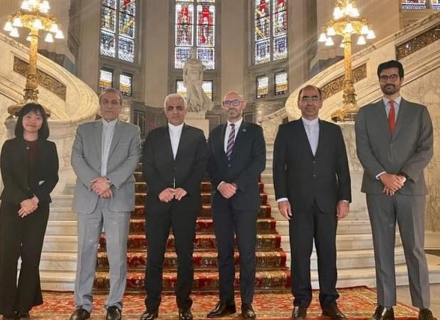 دیدار مدیر کل حقوقی وزارت خارجه با دبیر دیوان دائمی داوری