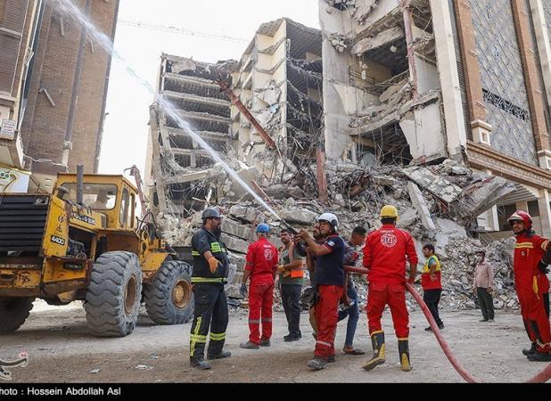 فعالیت ۳۱ تیم امدادی، واکنش سریع و ارتباطات رادیویی در محل حادثه متروپل آبادان