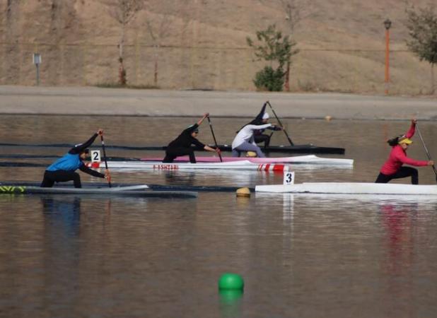 درخشش بانوی  قایقران بوشهری در مسابقات قهرمانی کشور