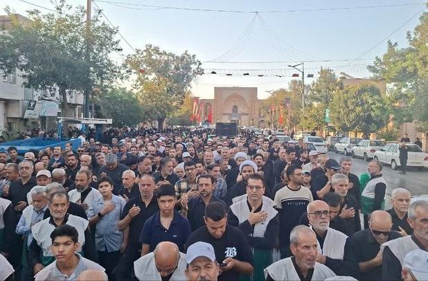 دل‌های قزوینی در مسیر عشق رضوی؛ دسته عزاداری امام رضا(ع) در قزوین