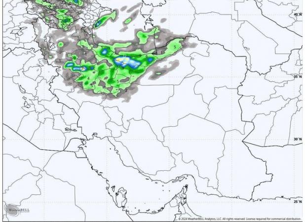 ورود موج‌ جدید بارش‌های پاییزی به شمال کشور از امروز