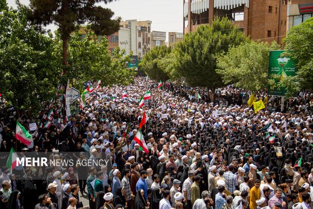 راهپیمایی «بشارت نصر» در شهرها و بخش‌های استان قم برگزار می‌شود