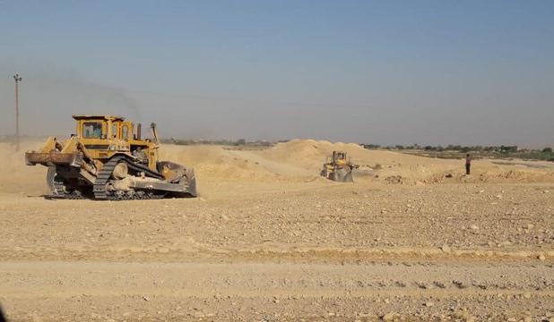 توقف عملیات غیرمجاز در حریم محوطه باستانی جوبجی رامهرمز