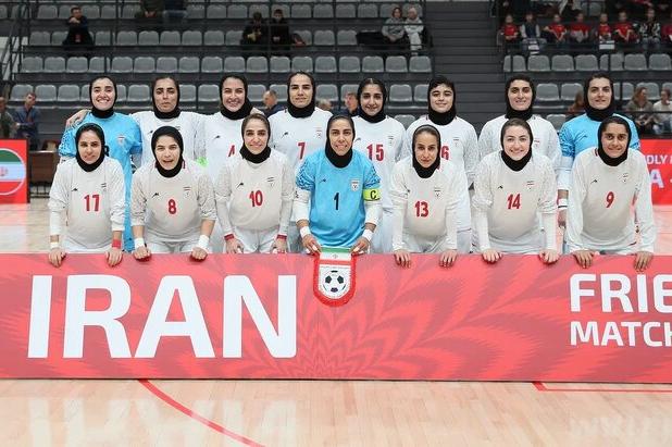 پیروزی پرگل زنان فوتسال ایران مقابل نیوزلند