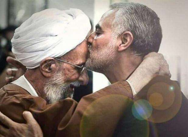 سردار حاج قاسم سلیمانی و علامه مصباح یزدی؛ اشتراکاتی فراتر از نقش‌ها