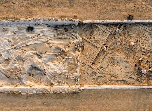 قدیمی‌‌ترین خیابان جهان با قدمت ۱۰ هزارسال از زیر خاک بیرون آمد