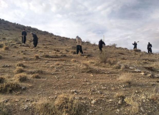 آغاز عملیات کپه‌کاری برای احیای مراتع اسلام‌آبادغرب