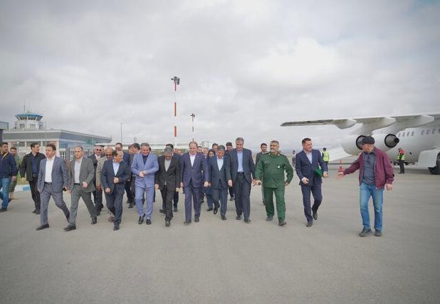 سفر اسلامی به اردبیل برای افتتاح  مرکز پرتودهی شمالغرب کشور