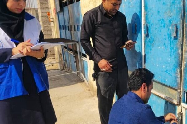 پلمب یک نانوایی غیربهداشتی در دلگان