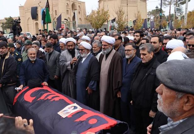 تشییع پیکر  آیت‌الله سید محمد شاهچراغی(ره) در دامغان