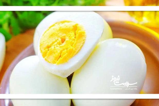 چرا تخم مرغ آب‌پز مفید است؟