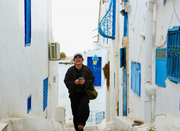 قاب پربازدید الیکا عبدالرزاقی و بازیگر ستایش در تونس