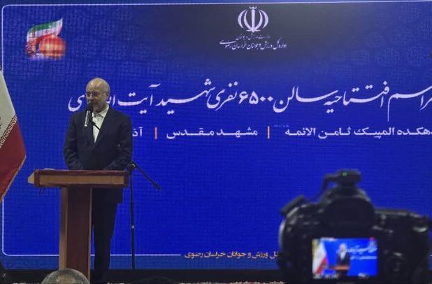 رئیس مجلس: ورزش بزرگ‌ترین سرمایه اجتماعی کشور است