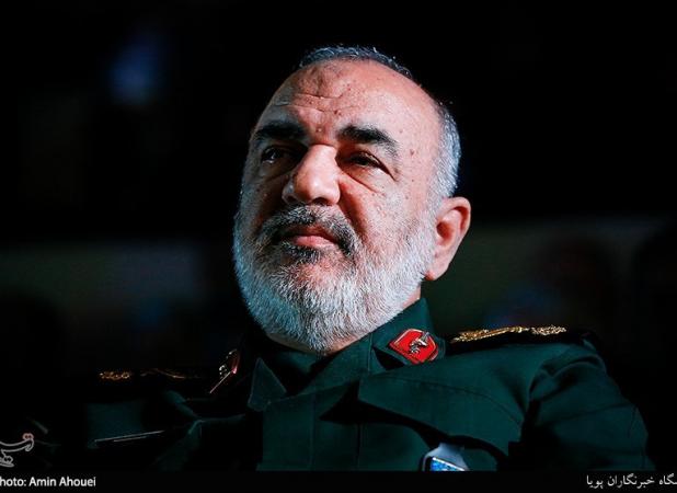 قدردانی سردار سلامی از قرارگاه خاتم الانبیا(ص) برای تکمیل طرح آبرسانی غدیر