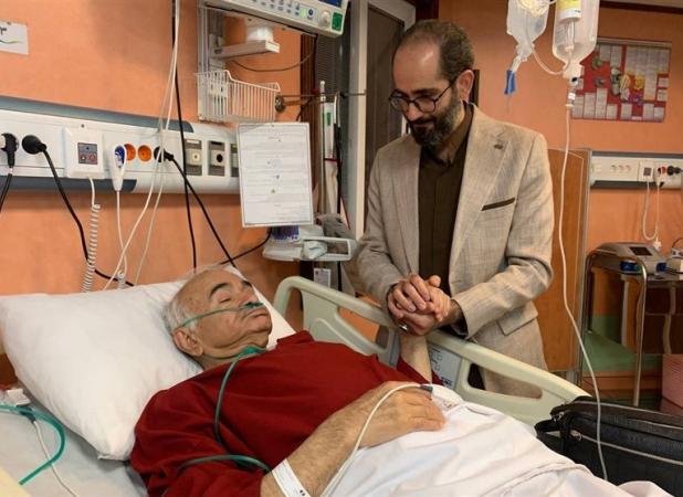 سمیعی به عیادت محمدعلی بهمنی رفت