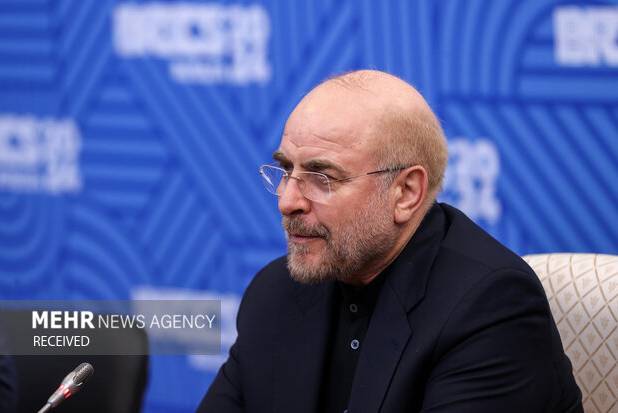 قالیباف سنت‌پترزبورگ را به مقصد تهران ترک کرد