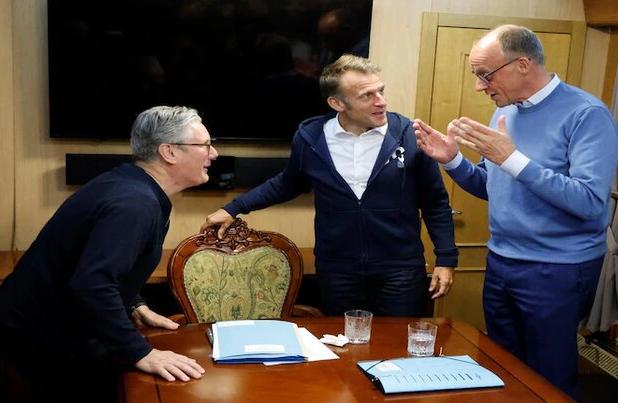 رایزنی ۴۰ دقیقه‌ای مقامات ارشد انگلیس، فرانسه و آلمان با «ترامپ»