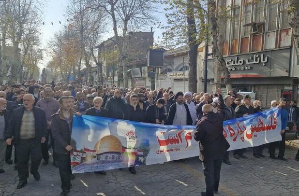 راهپیمایی «جمعه نصر» در لاهیجان