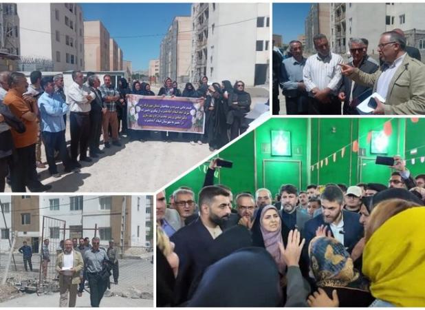 پایان بلاتکلیفی در مسکن مهر اسلام‌آبادغرب با ورود مستقیم «خانم وزیر»