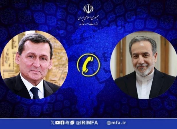گفتگوی تلفنی وزرای امور خارجه جمهوری اسلامی ایران و ترکمنستان
