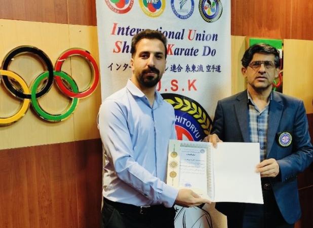 حضور مربی خارگی در رأس تیم ملی نوجوانان کاراته ایران