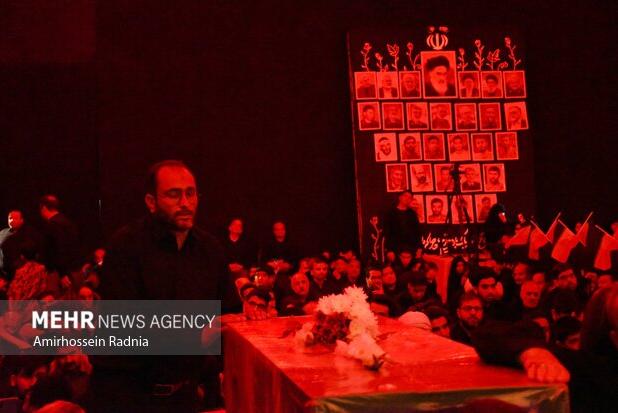 وداع با پیکر دو شهید اقتدار ایران در بیرجند