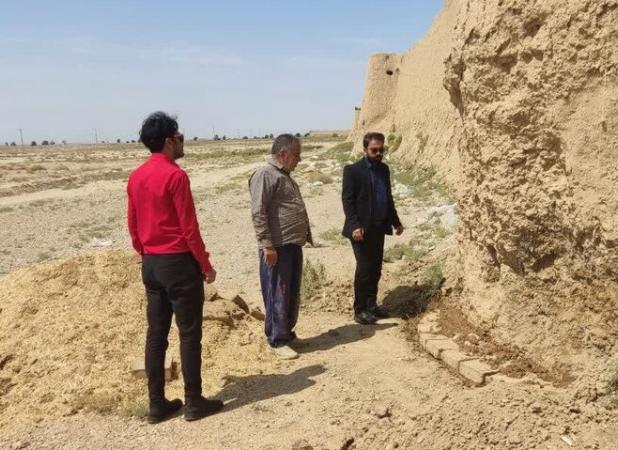برج و باروی تاریخی دامغان مرمت شد