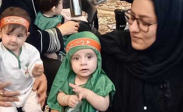 مراسم شیرخوارگان حسینی در استان ایلام برگزار شد