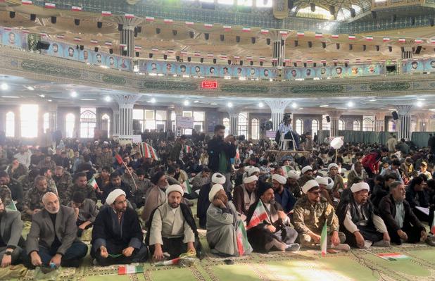 اجتماع بزرگ بسیجیان به مناسبت روز بسیج