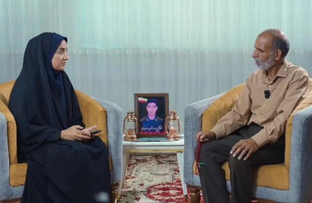 نامه ای برای شفاعت؛تقویم زندگی شهیدی که با عشق تا آسمان رفت