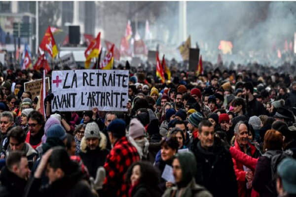 بیانیه بسیج دانشجویی در مورد اعتراضات فرانسه