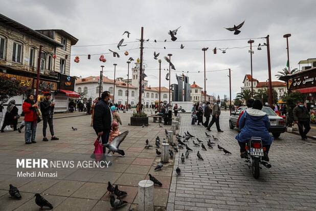 مرمت خانه فروغ و حریق در بازار سنتی رشت
