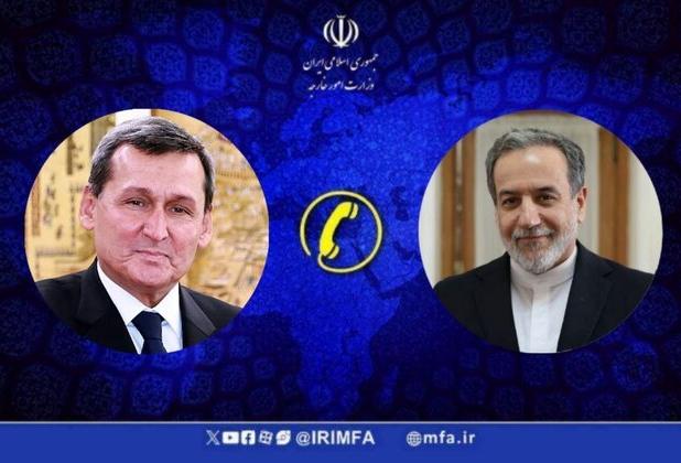 گفتگوی تلفنی وزرای امور خارجه ایران و ترکمنستان