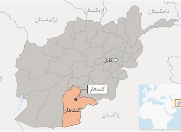 گشت‌زنی هواپیمای بدون سرنشین در آسمان قندهار