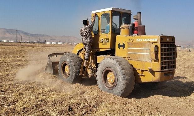 آزادسازی ۱۰ هکتار از اراضی ملی زرقان فارس