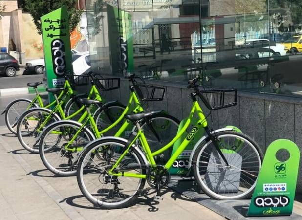 فعالیت ۱۷۰۰ دستگاه دوچرخه اشتراکی در ۳۱۶ ایستگاه مشهد