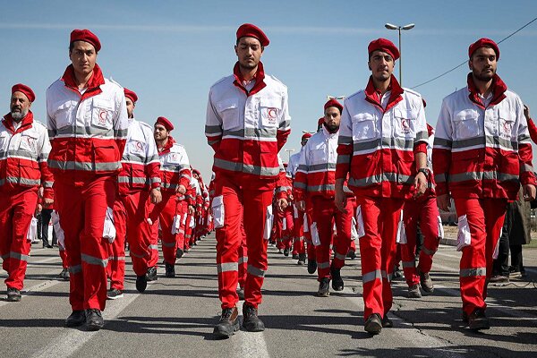 آماده باش امدادگران هلال احمر در پی هشدار نارنجی هواشناسی