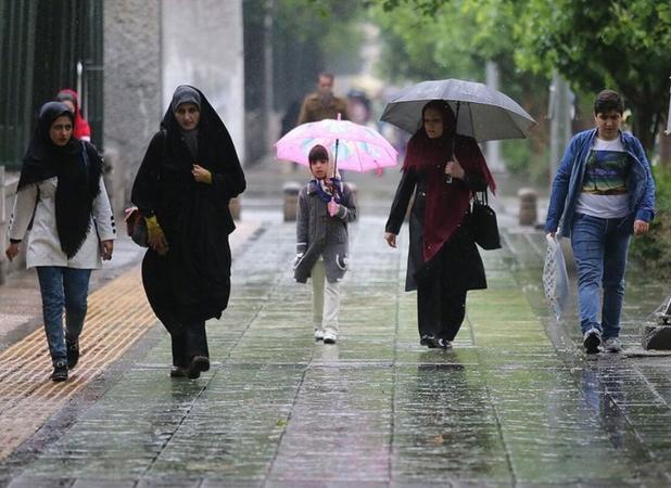 نابسامانی جوی: وزش باد و رگبار در برخی استان‌ها پیش‌بینی شد