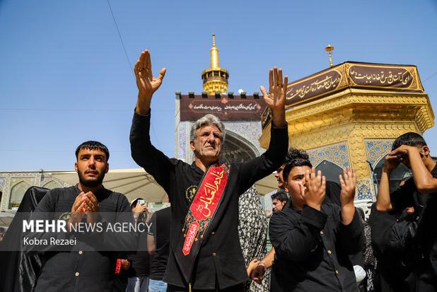 گزارش خبرنگار مهر از حرم رضوی در روز شهادت امام رضا(ع)