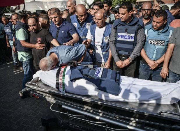 شهادت ۵ خبرنگار دیگر در حملات وحشیانه اشغالگران به غزه