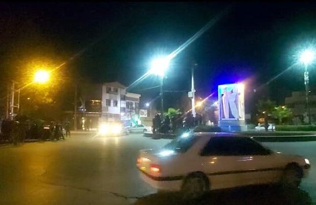 وضعیت آرام میدان امام شهر کوهدشت